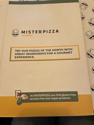   at Mister Pizza - Via Pietrapiana in Florence