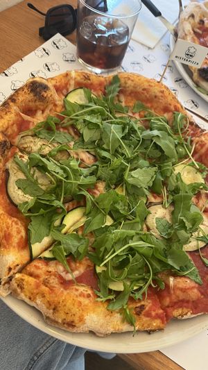 Pizza vegana  at Mister Pizza - Via Pietrapiana in Florence