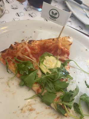 Pizza vegana   at Mister Pizza - Via Pietrapiana in Florence