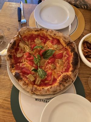   at Mister Pizza - Via Pietrapiana in Florence