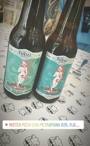 Super yummy brews  at Mister Pizza - Via Pietrapiana in Florence