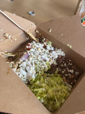 Enchiladas  at Delicias Bakery in Los Angeles