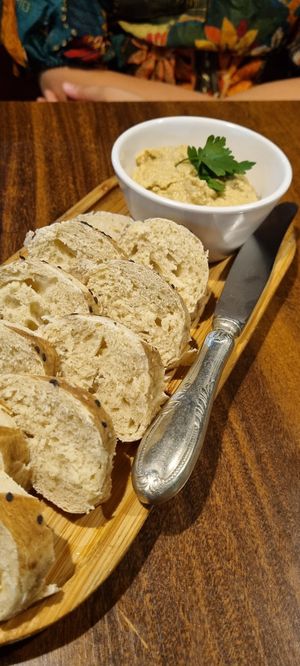 Hummus  at Atelie Cafeteria in Rio De Janeiro