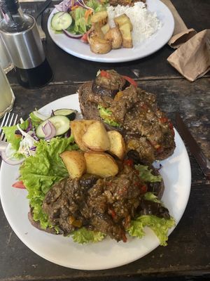 Eggplant sandwich (Lunch special)  at Atelie Cafeteria in Rio De Janeiro