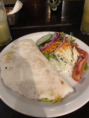 Vegetables tapioca   at Atelie Cafeteria in Rio De Janeiro