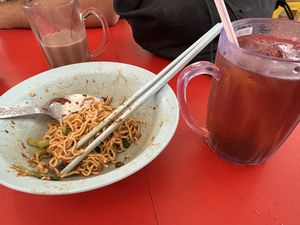   at Miri Central Market - Vegetarian Stall in Miri
