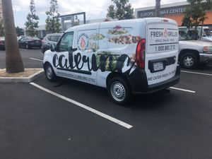 They cater as well at Fresh Griller  in Downey