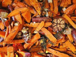 sweet potatoes salad at Estin in Copenhagen