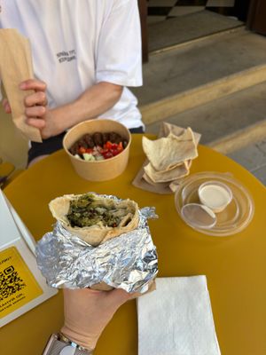  at It's Falafel Baby in Lviv