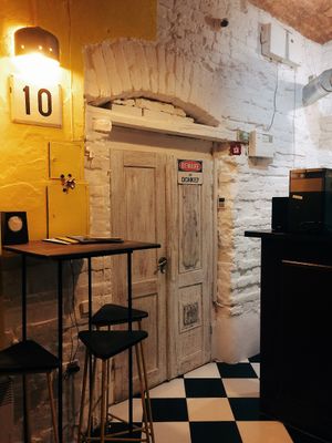 Interior  at It's Falafel Baby in Lviv