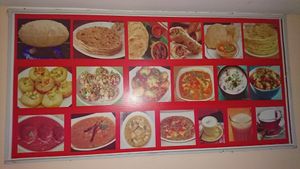 Lot of vegan options at Spice Nepal in Pokhara