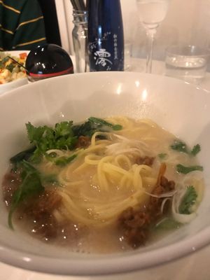 Vegan ramen  at Gluten Free 61 in Tokyo