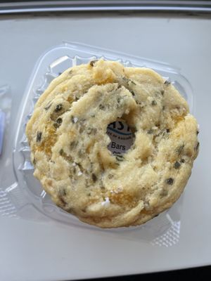 Cheddar Chive Bagel  at Third Coast Bakery in Traverse City