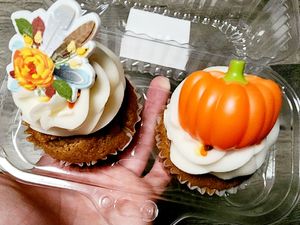 Vanilla chai cupcakes at Third Coast Bakery in Traverse City