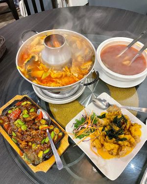 dinner dine in at New Fut Kai Vegetarian 新佛界素食 in Central Singapore