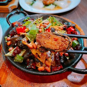 Mala Fish $15/ $28 at New Fut Kai Vegetarian 新佛界素食 in Central Singapore