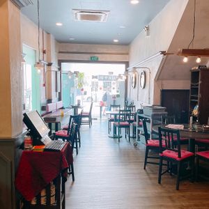 Restaurant layout at New Fut Kai Vegetarian 新佛界素食 in Central Singapore