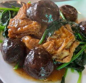   at New Fut Kai Vegetarian 新佛界素食 in Central Singapore