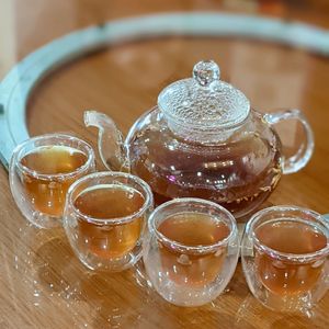Ginger Red Date Tea at New Fut Kai Vegetarian 新佛界素食 in Central Singapore