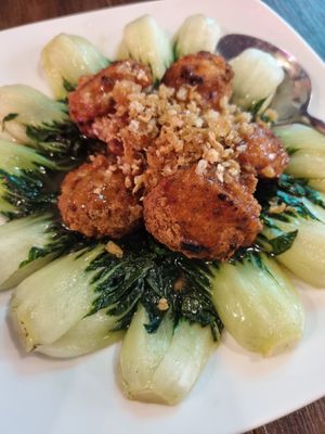 Shan Yao tofu at New Fut Kai Vegetarian 新佛界素食 in Central Singapore