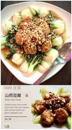   at New Fut Kai Vegetarian 新佛界素食 in Central Singapore