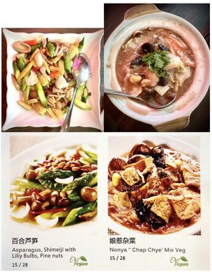   at New Fut Kai Vegetarian 新佛界素食 in Central Singapore