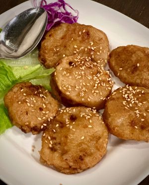 Lotus Root Red Date at New Fut Kai Vegetarian 新佛界素食 in Central Singapore