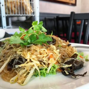 GUI Hua glass noodles at New Fut Kai Vegetarian 新佛界素食 in Central Singapore