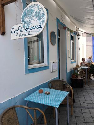 Exterior  at Café Luna in Odeceixe