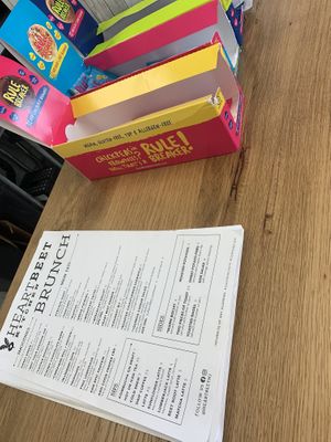 The menu, and they have cookies!!!! at goodbeet in Ocean City