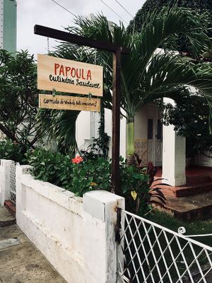 Front view at Papoula in Joao Pessoa