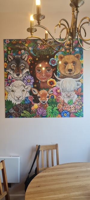 Stunning decor 😍  at Lil Mama's Vegan Kitchen in Paignton