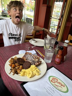   at Betty's in Buffalo