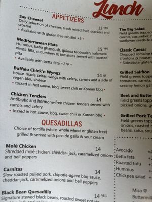   at Betty's in Buffalo