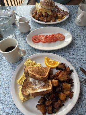 Vegan breakfast   at Betty's in Buffalo