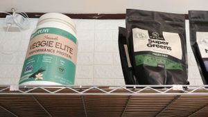 shop interior at Green Habit in Kerobokan