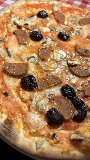   at Arka Pizzeria in Bodrum