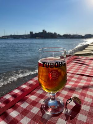 Beautiful views!  at Arka Pizzeria in Bodrum