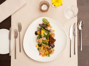 Veganer Hauptgang at Kropf in Bamberg