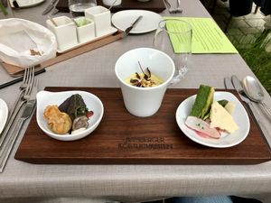 The hors d’oeuvre  at Kropf in Bamberg