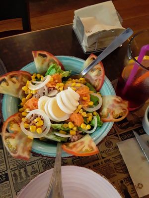Salad at Barallocas in Pontevedra