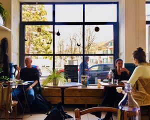   at Cafe Mutin in Geneva