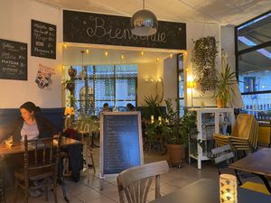   at Cafe Mutin in Geneva