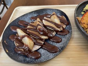   at Cafe Mutin in Geneva