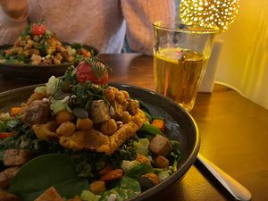 dinner in Cafe Mutin  at Cafe Mutin in Geneva