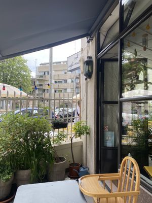   at Cafe Mutin in Geneva