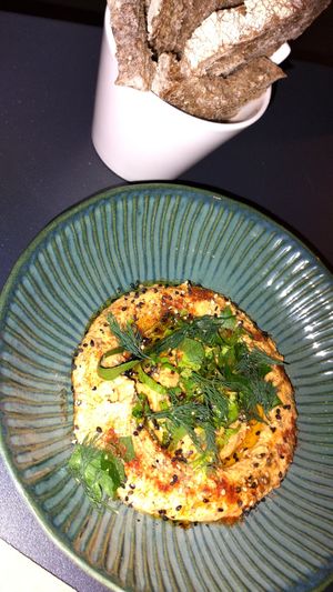 Hummus at Cafe Mutin in Geneva