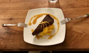 Gâteau chocolat orange  at Cafe Mutin in Geneva