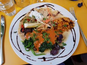 Curry at Cafe Mutin in Geneva