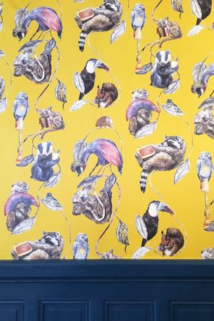 Wallpaper ! at Cafe Mutin in Geneva